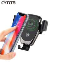 7.5W 10W Fast Charging Cell Phone Car Wireless Charger For iPhone Custom Mount Multi Qi Station Wireless Car Charger For Samsung