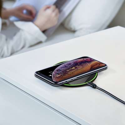 Private Label Original Wireless Charging Table Embedded Unique Wireless Charger Usb With Led Lamp